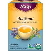 Yogi Tea Organic Bedtime Caffeine Free 16 Tea Bags .85 oz (24g)