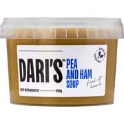 Dari's Pea & Ham Soup 550g