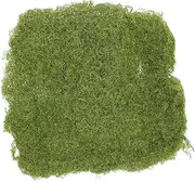 Artificial Grass Rug UV Resistant Fake Moss for Potted Plants Crafts Durable Artificial Turf for Use Lightweight Reindeer Moss Decoration Versatile Greenery