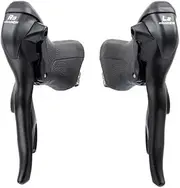 Micronew SB-R482 Dual Control Levers 2x8 Speed Double Shifters Road Bicycle Derailleur Compatible for Shimano Claris STI Lever ST-2400 Brake Lever Set