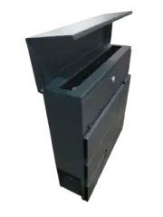 LETTERBOXES VARIOUS MODELS POWDER COATED STAINLESS POST MAILBOX MODERN