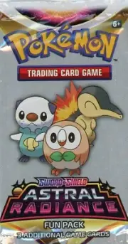 Pokemon TCG Astral Radiance Fun Pack - 3 Cards NEW/SEALED