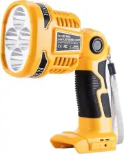 LED Work Light For DeWalt Li-Ion Battery Jobsite Handheld Flashlight Spotlight