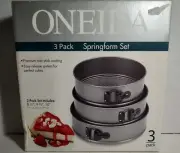 Oneida Springform Set Of 3 Pans