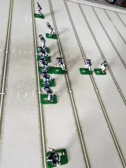 Custom Painted Electric Football Team - Los Angeles RAMS "Throwback Uniform "!