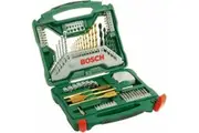 Bosch 70 Piece X-Line Drill and Screwdriver Bit Set - (Wood, Masonry, and Metal)