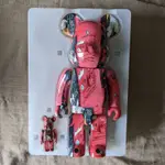 ［現貨僅拆檢］BEARBRICK ANDYWARHOL 安迪沃荷 BASQUIAT 巴斯奇亞 1代 #1 巴安 500%