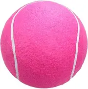 POPETPOP Giant Tennis Ball for Children Large Inflatable Tennis Ball 20cm Size Soft Flannel Surface Great for Exercise
