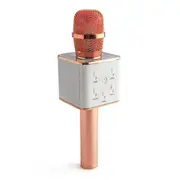 [MDI] Rose Gold Wireless Karaoke Microphone
