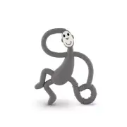 Matchstick Baby/Infant 12-36m 14cm Chewable Toy Monkey Dancing Teether Grey