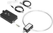 Short Radio Antenna, 3 to 30MHz Short Radio Antenna Stainless Steel Loop Active Receiving Loop Shortwave