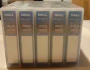 Dell N0439 LTO Ultrium 2 Data Cartridge 200GB/400GB DP/N 0N0439 5-Pack