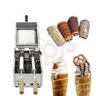 Ice Cream Chimney Cake Maker Roll Bread Oven Electric Round Hollow Chimney 240V