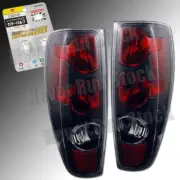 FOR CHEVY COLORADO GMC CANYON CLEAR BLACK TAIL LIGHTS +LICENSE PLATE BULBS (for: Chevrolet)