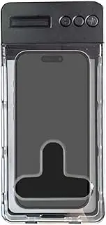 BQLQBQLQ Phone Lock Box With Timer - Portable Self-Discipline Cellphone Container for Adults and Kids - LCD Display, Transparent Mobile Device Storage