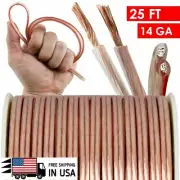 NEW 14 GA Gauge 25 Feet ft Heavy Duty Marine Car Home Audio Cable Speaker Wire