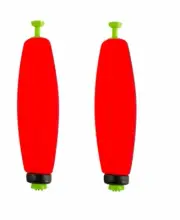 Eagle Claw Foam Cigar Float Weighted 2pk New! Fishing Bobber