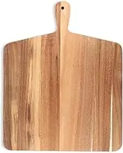 Vegetable Board, Wooden Cutting Board with Handle, Suitable for Decorative Wooden Vegetable Boards in Meat, Cheese Boards, Vegetables, Bread, and Cooked Food Kitchens and Restaurants