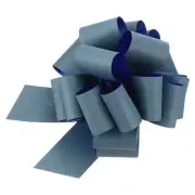 5pcs 7 Inch Large Pull Bow Gift Wrapping Big Pull Bows Ribbon Light Blue