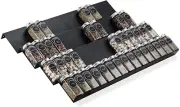 Metal Spice Rack Tray - 64 Jars Spice Drawer Organizer for Kitchen Cabinets Stor