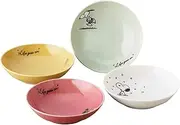 Peanuts SN610-185 Season Porcelain Bowl, Set of 4