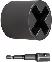 Jack Socket Adapter, Scissor Jack Adapter, Easy-Install Stabilizer for Boat RV Truck Bed Home Garage Long Trip Roadside Accidents Travel Camping Setup