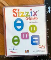 New Sizzix Charms Buckles Die Cut 38-1049 by Lori Bergmann