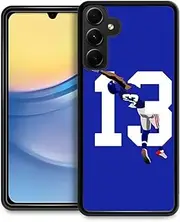 [CARLOCA] Compatible with Samsung Galaxy A15 5G Case,13 Odell Catch Football Pattern Ultra Protection Shockproof Soft Silicone TPU Non-Slip Back for Samsung Galaxy A15 5G