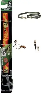 Boss Pet Brad Pattison Dog 36" Leash Belt 38" Waist Fitness Running Hands Free O