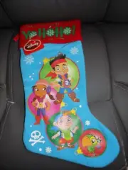 Disney Jake and the Neverland Pirates Blue Stocking NEW
