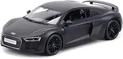 Scale Finished Model Car 1:18 for Audi R8 V10 Alloy Car Toy Metal Die-cast Simulation Mini Replica Finished Model Collectibles Miniature Replica Car