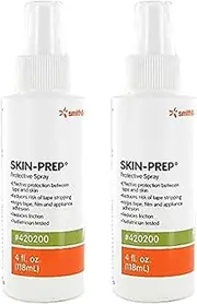 Skin-Prep Skin Prep Protective Spray - 4 Ounce - Pack of 2