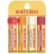 Burt's Bees SUPERFRUIT Lip Balm 4 Pack - New in Box