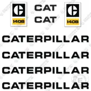 Fits Caterpillar 140B Decal Kit Motor Grader Scraper Equipment Decals