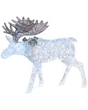 National Tree Company 50in Moose with Cool White LED Lights