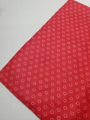 Fig Tree Fabric Dots Tiny Cotton Farmhouse Red Sew Quilt Mini NEW FAT QUARTER
