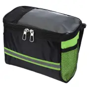 Bike Handlebar Bag, Waterproof Bike Basket Bag Bicycle Accessories, Green