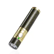Lumintop 800 Lumen 14500 Carbon Fibre Light USB Rechargeable LED Flashlight Outdoor Camping Lantern Fishing Lamp Mini LE