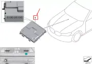 BMW 7 G11 Front Right Touch Sensor Ventilation 61316827330 NEW GENUINE