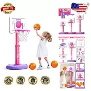 Portable Mini Basketball Goal for Toddlers - Perfect Gift for Kids Age 2-4