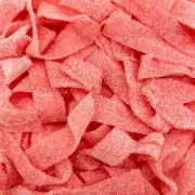 SourZap Sour Belts Gummy Candy | 8-Ounce Pack | Pink Lemonade Flavor