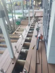 Composite Timber - Look patio deck in Stock! Price per LM OVER 2500 boards