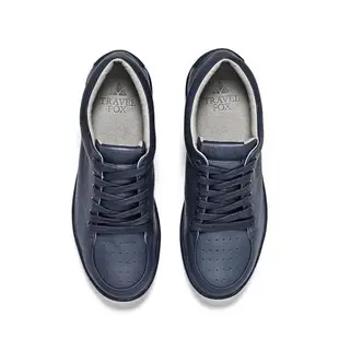 TRAVEL FOX(男) CLASSIC 900 LOW 經典柔軟皮革休閒鞋-深藍