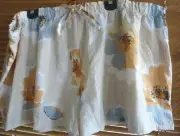 Ladies Gingham Textured Sleepwear Tie Shorts Apricot/Blue Size 24