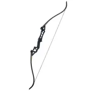 Falcon 60" Takedown Hunting Recurve Bow Metal Riser Black/Camo Right Hand