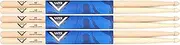 Vater 5B Wood Tip Hickory Drum Sticks, 3 Pair (VS3P5BW)