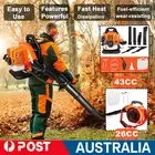 26CC/43CC/63CC Petrol Leaf Blower 3 In 1 Handheld Blower Vacuum Mulcher Shredder