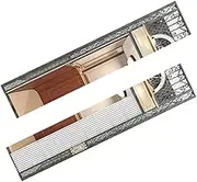 STOBAZA Add Style to Your Home Removable Door Wall Stickers Decorative Wall Decals Safe for Surface