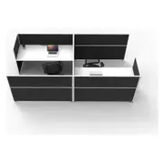 SHUSH30 Cubicle Workstation - 2 Person