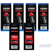 Zippo Lighters Genuine Flint & Wick Of 6 Value Packs